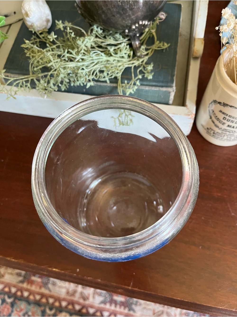 Vintage glass medical apothecary jar - Picture 5 of 12
